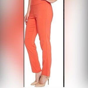 Krazy Larry Orange Pants Pull On - size 8